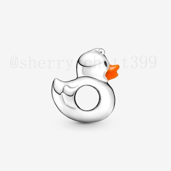 Pandora Polished Rubber Duck Charm - Picture 2 of 3